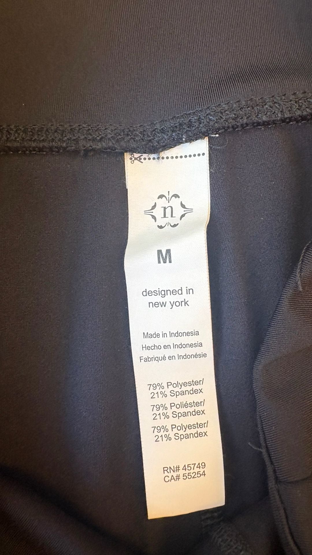 RBX Active Cropped Leggings Size M Black Pocket Yoga Pants 4