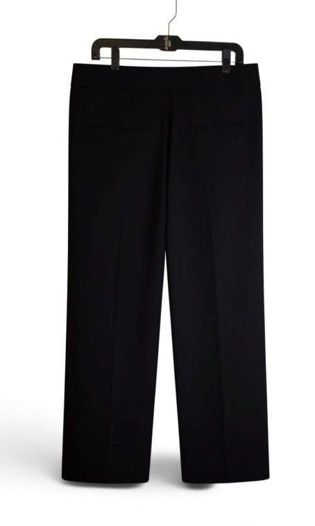 New Calvin Klein Dress Pants Size 14W Black Gold Button Details 3