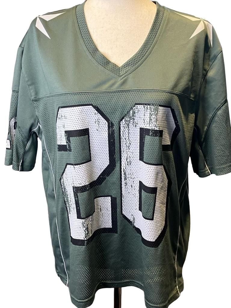 RSQ Mesh Football Jersey Size Large Green 26 2