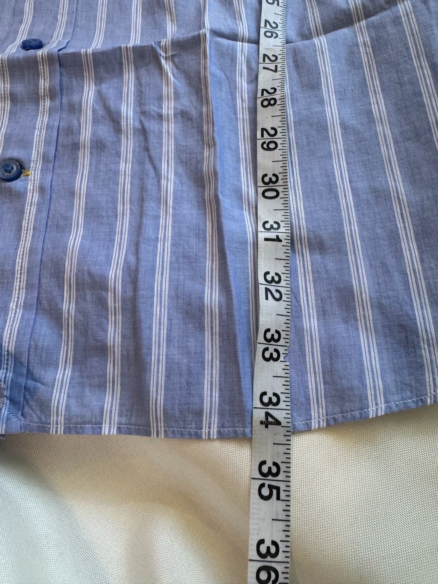 Robert Talbott Linen Blend Striped Button Down Shirt Quiet Luxury NWT Size XL 7
