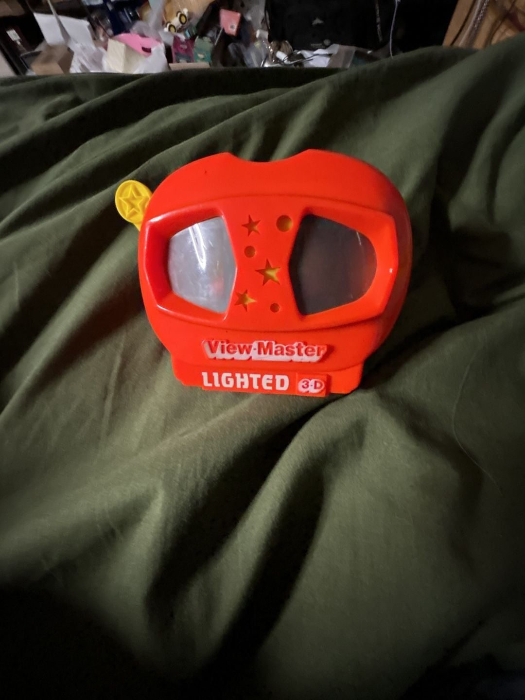 Vintage View-Master Lighted 3-D Viewer Red 1