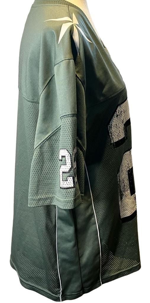 RSQ Mesh Football Jersey Size Large Green 26 3