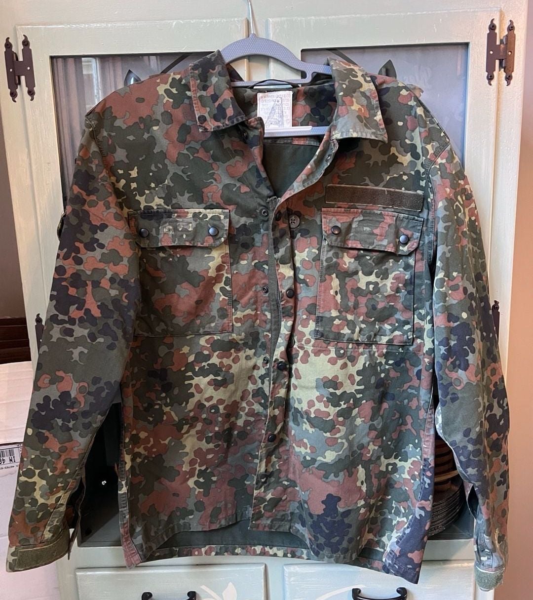 German Military Flecktarn Camo Field Shirt Gr. 11 XL* 3