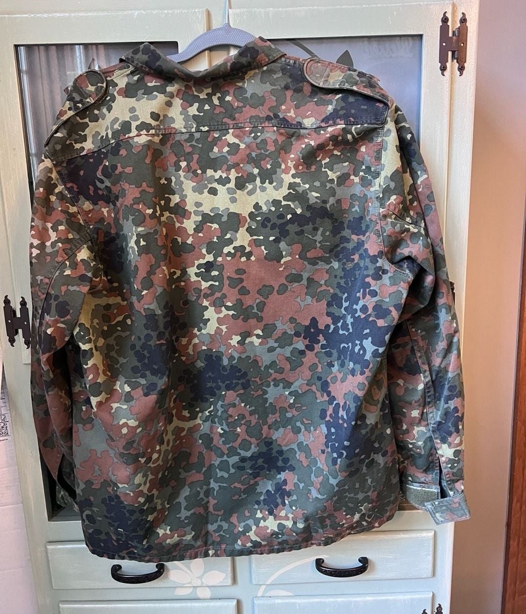German Military Flecktarn Camo Field Shirt Gr. 11 XL* 6