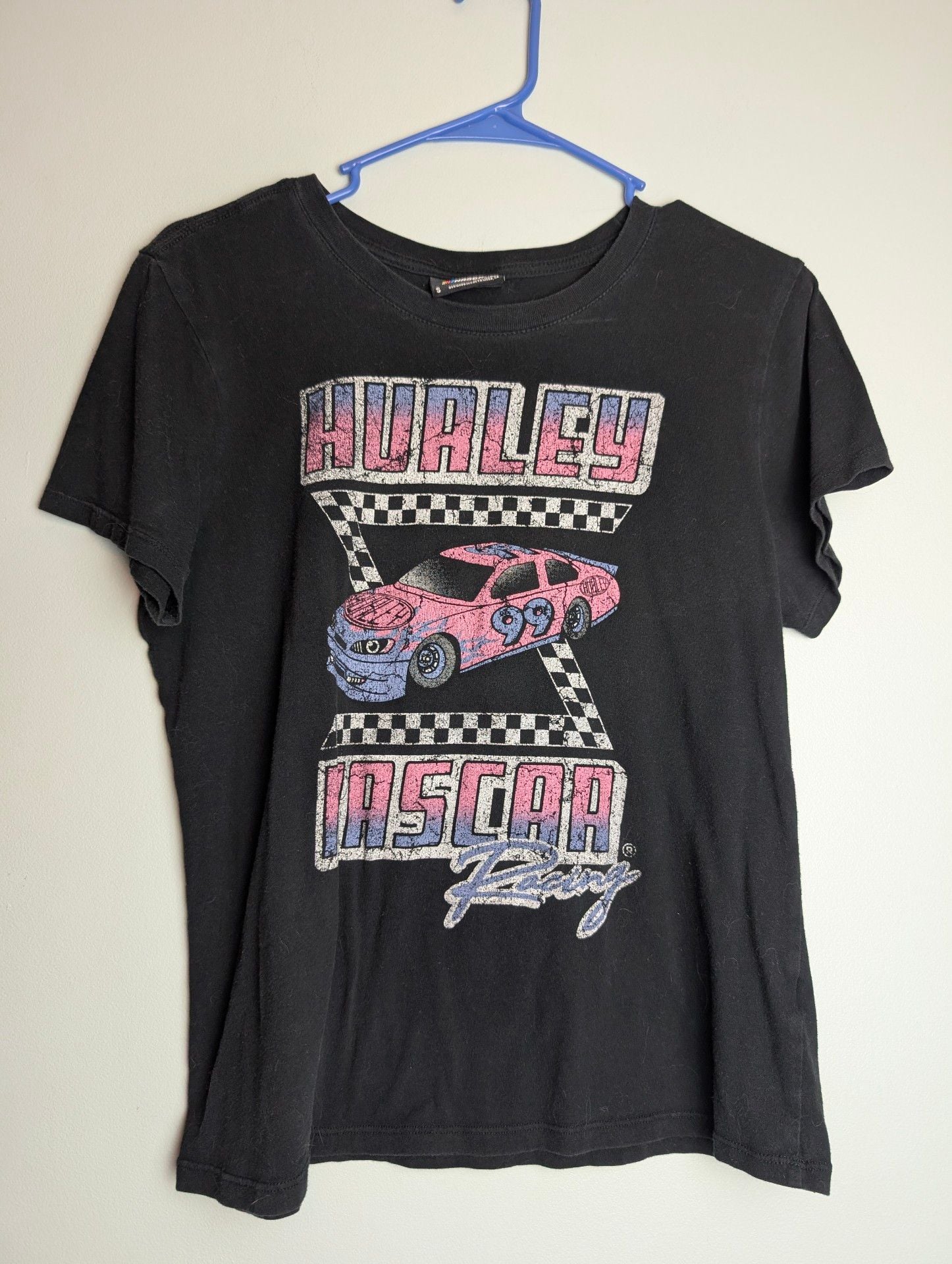 Racingcore Casualchic Hurley Nascar T-Shirt Graphic Print Racing Top 2