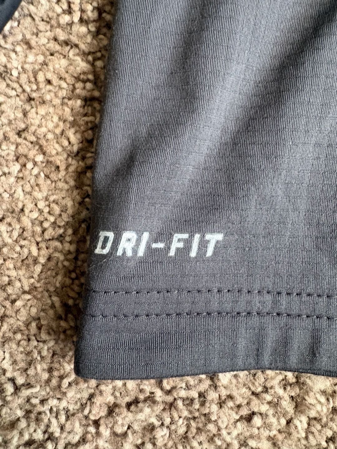 Nike Stanford Cardinal Dri-Fit 1/4 Zip Pullover Size S Gray 6