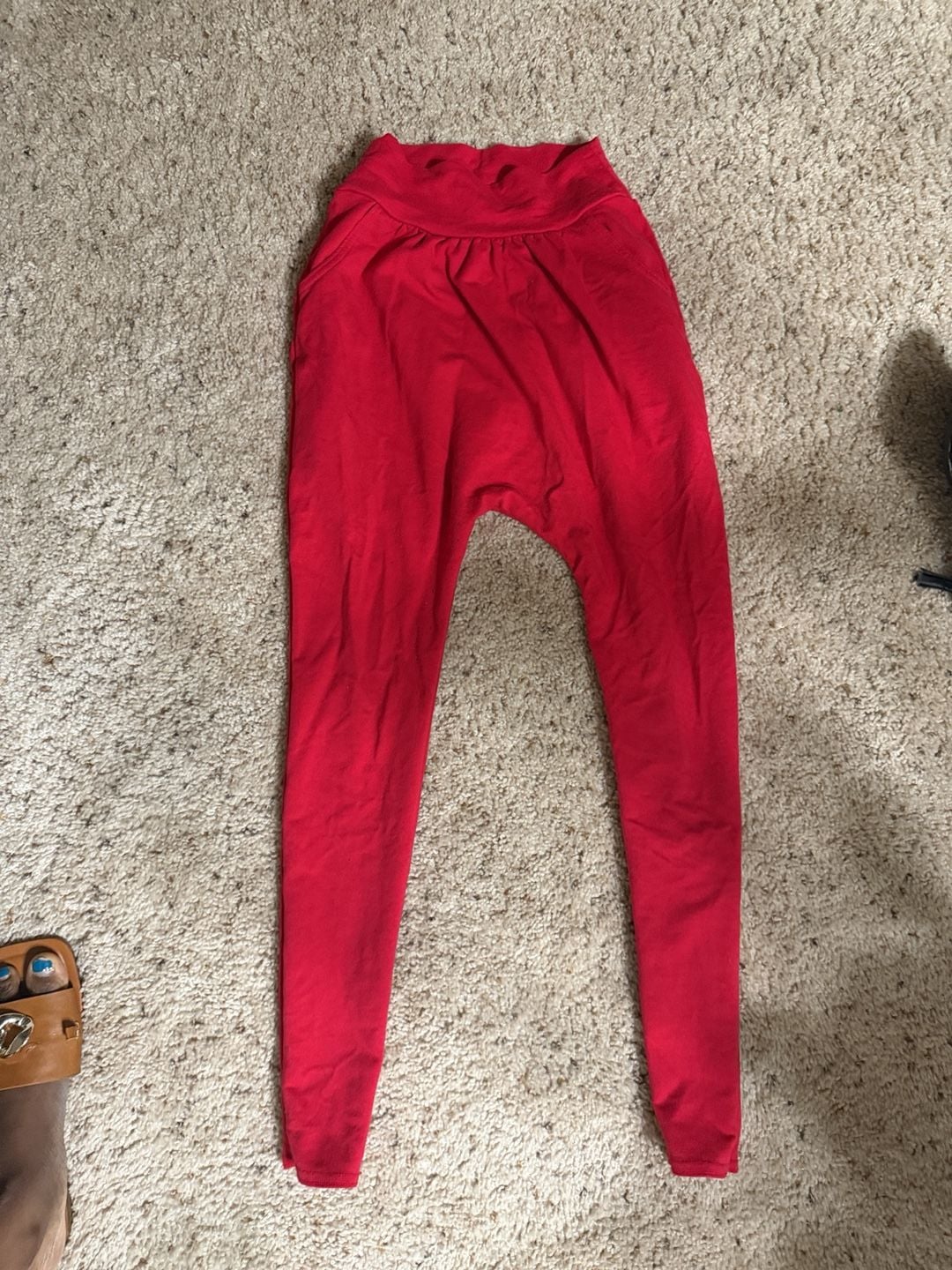 Urban Groove Drop Crotch Pants MC Red 4