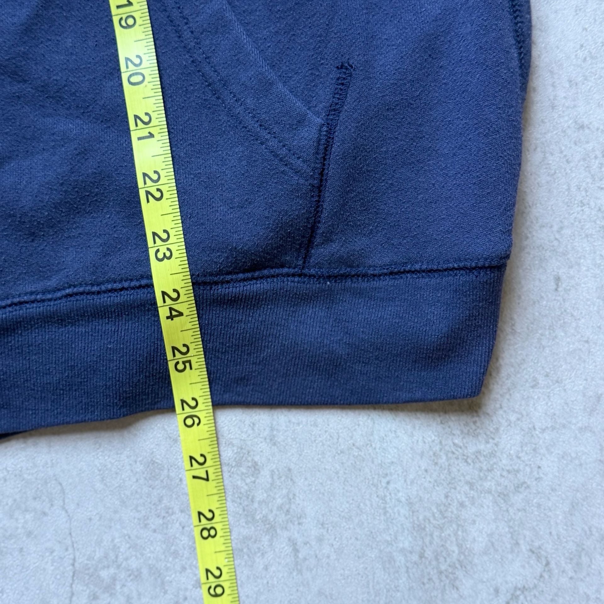 Junk Food Denver Broncos Hoodie Size L Navy Blue NFL Sweatshirt 8