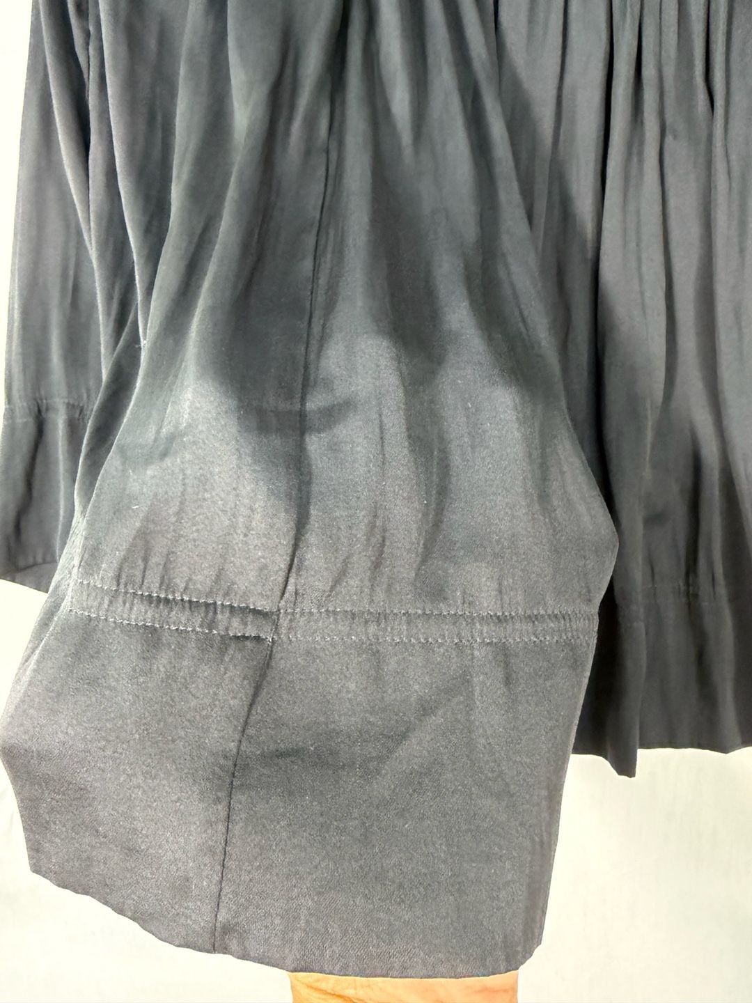 Banana Republic Pleated Skirt Lot Black White 11
