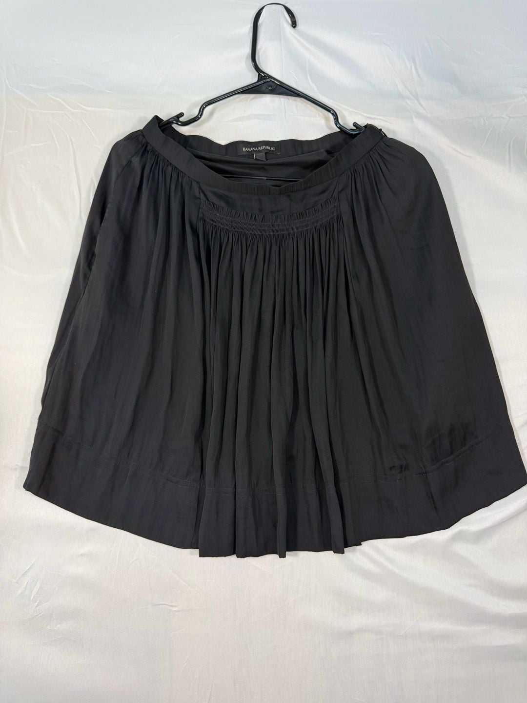 Banana Republic Pleated Skirt Lot Black White 12