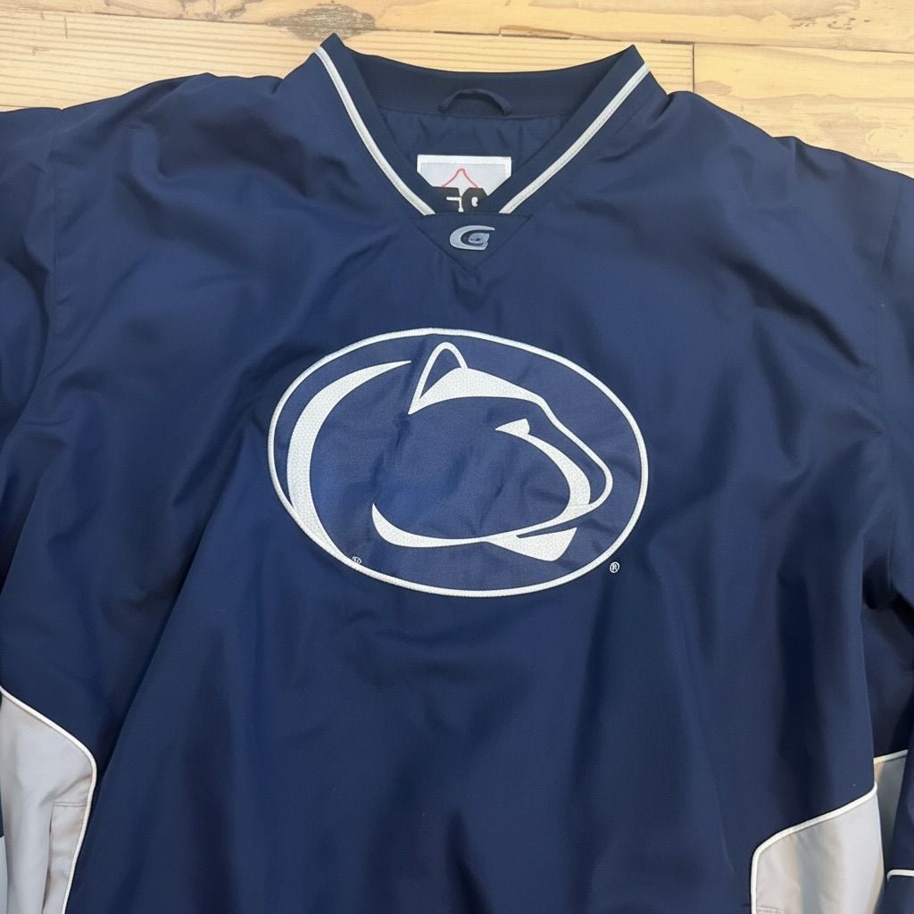 Gameday Penn State Nittany Lions Windbreaker Pullover Jacket Navy 3