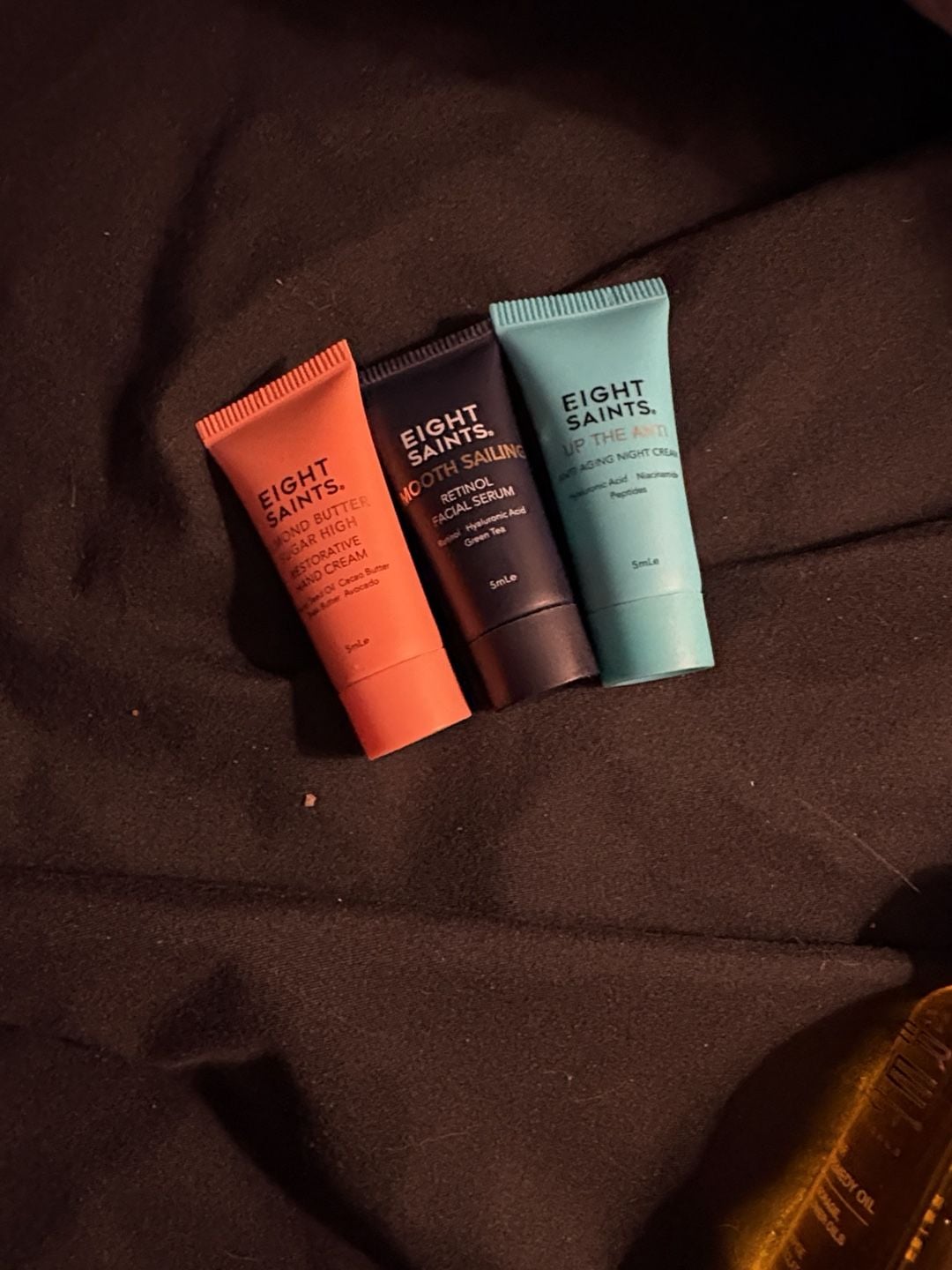 Dermelect Rapid Repair Oil, Eight Saint Trio Pack and Glow Recipe Bright toner 3