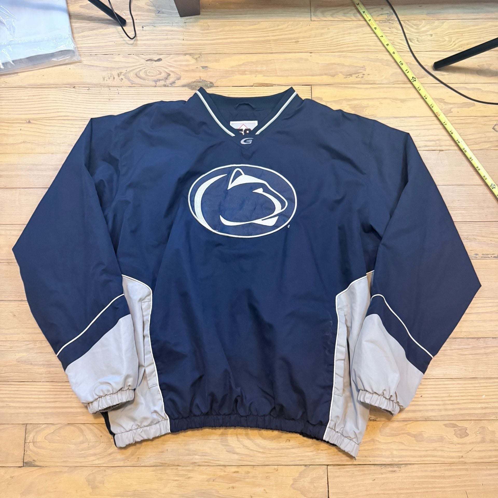 Gameday Penn State Nittany Lions Windbreaker Pullover Jacket Navy 4
