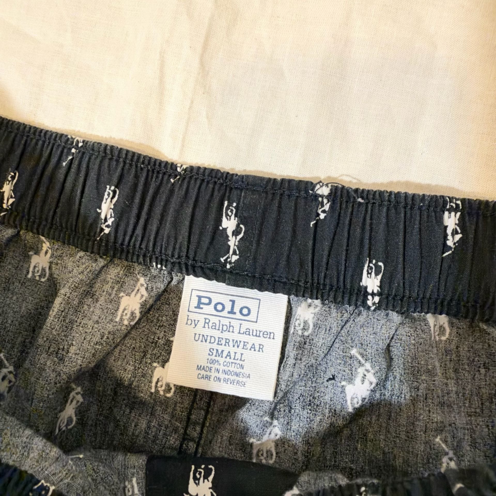 Polo Ralph Lauren Pajama Pants Size Small Black 4