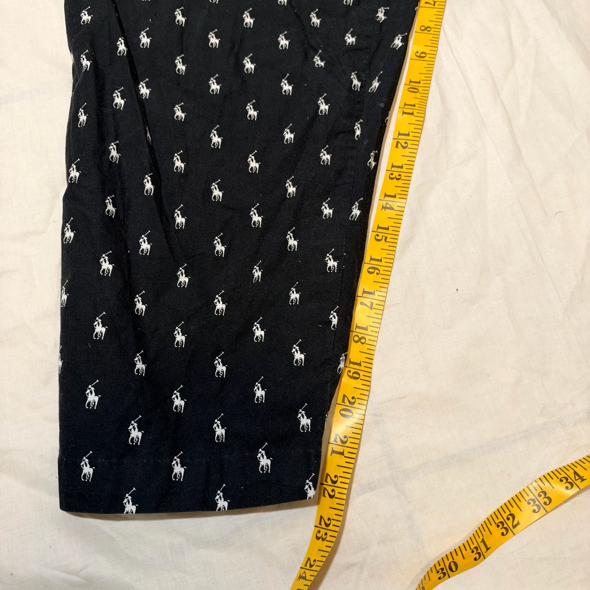 Polo Ralph Lauren Pajama Pants Size Small Black 7