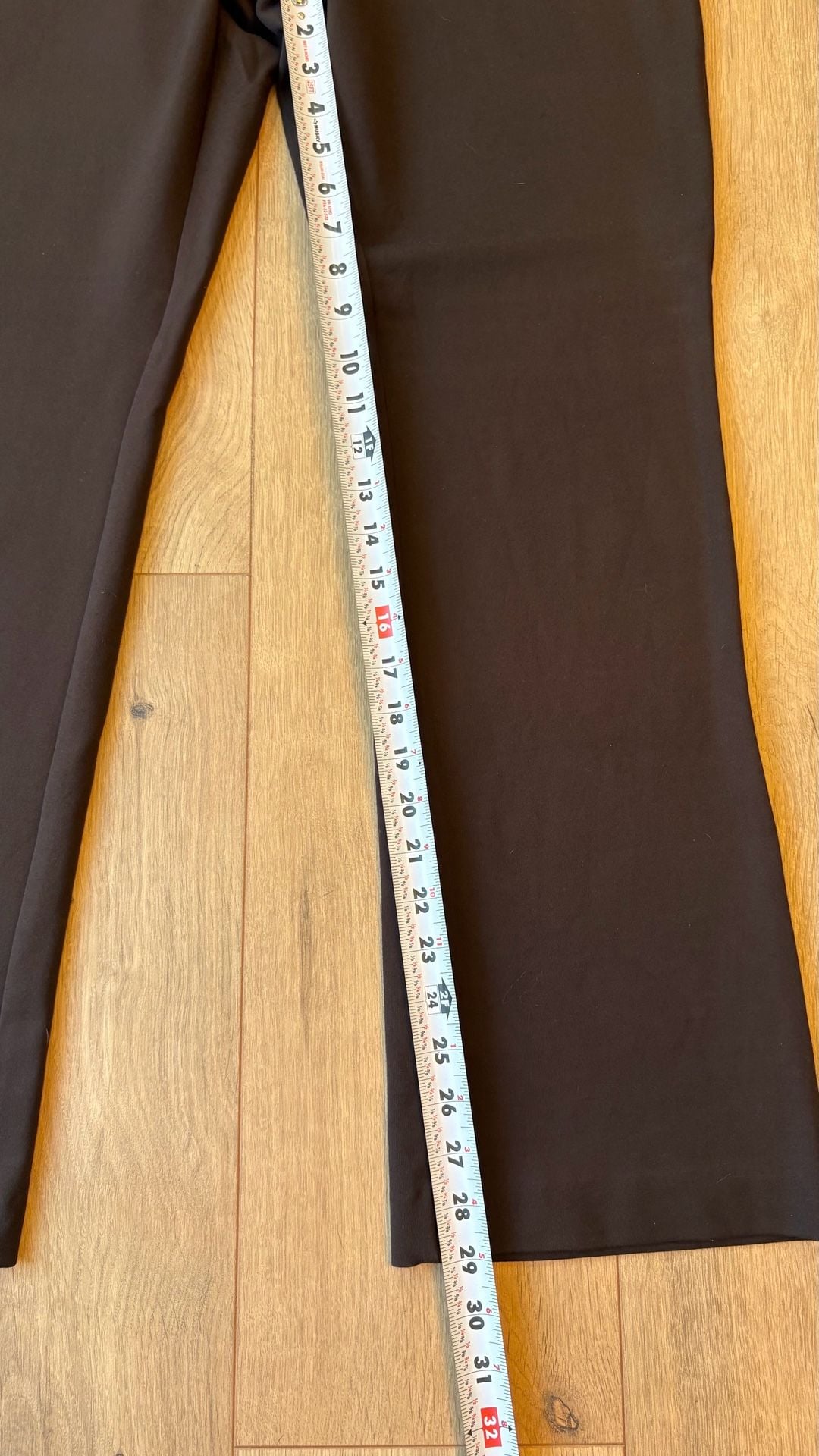 New York & Company Pants Size L Brown Pull-On Flare Trouser 3