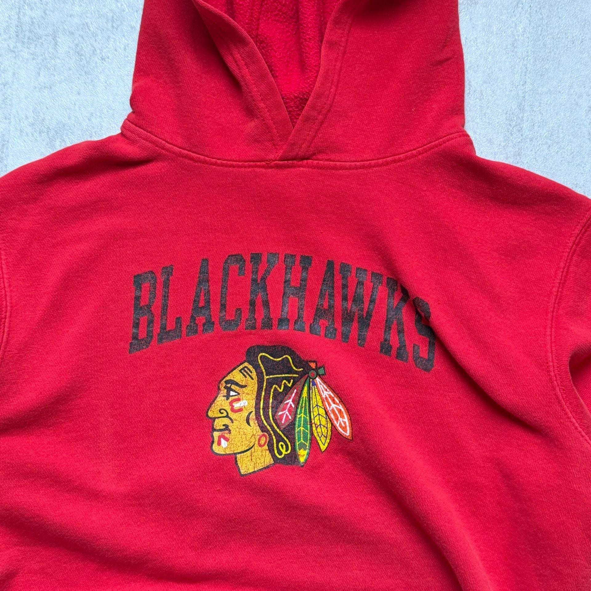 NHL Chicago Blackhawks Red Hoodie 3
