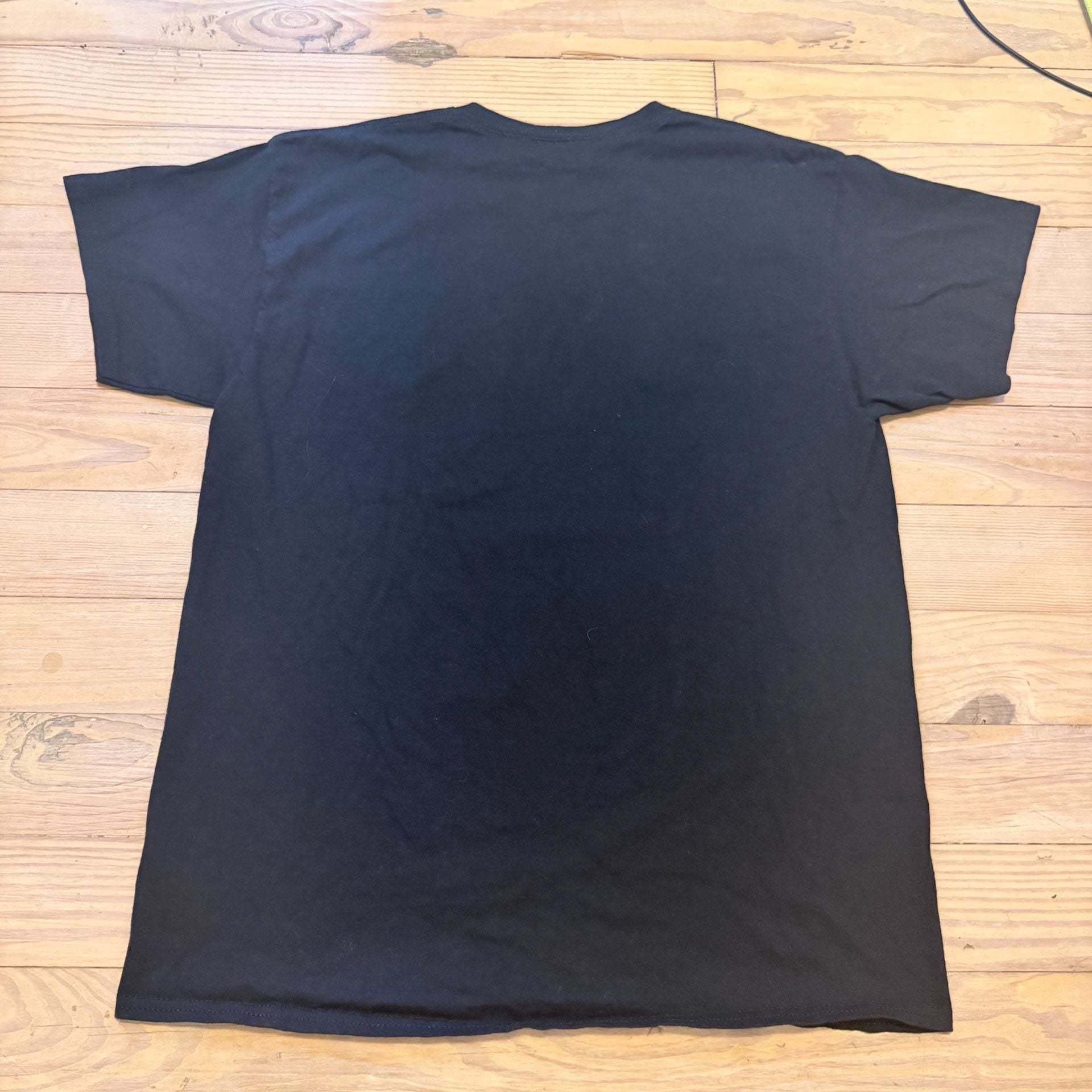 Broken Promises Bad Memories Graphic T-Shirt Large Black Cotton 8