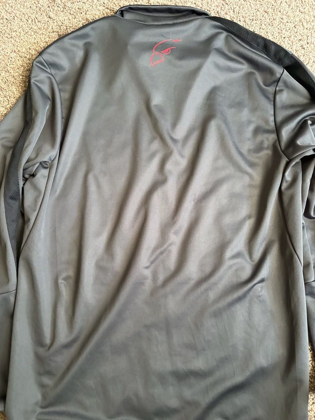 Nike Sea Hawks Full-Zip Jacket Size M Anthracite Grey NCAA 7