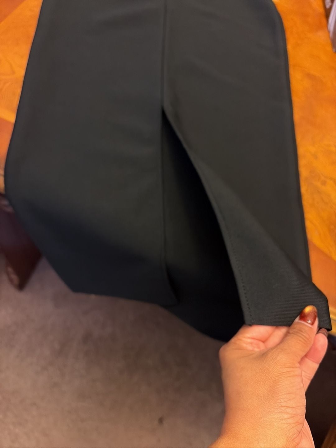 Sydney INC Strapless Feather Dress Black 5