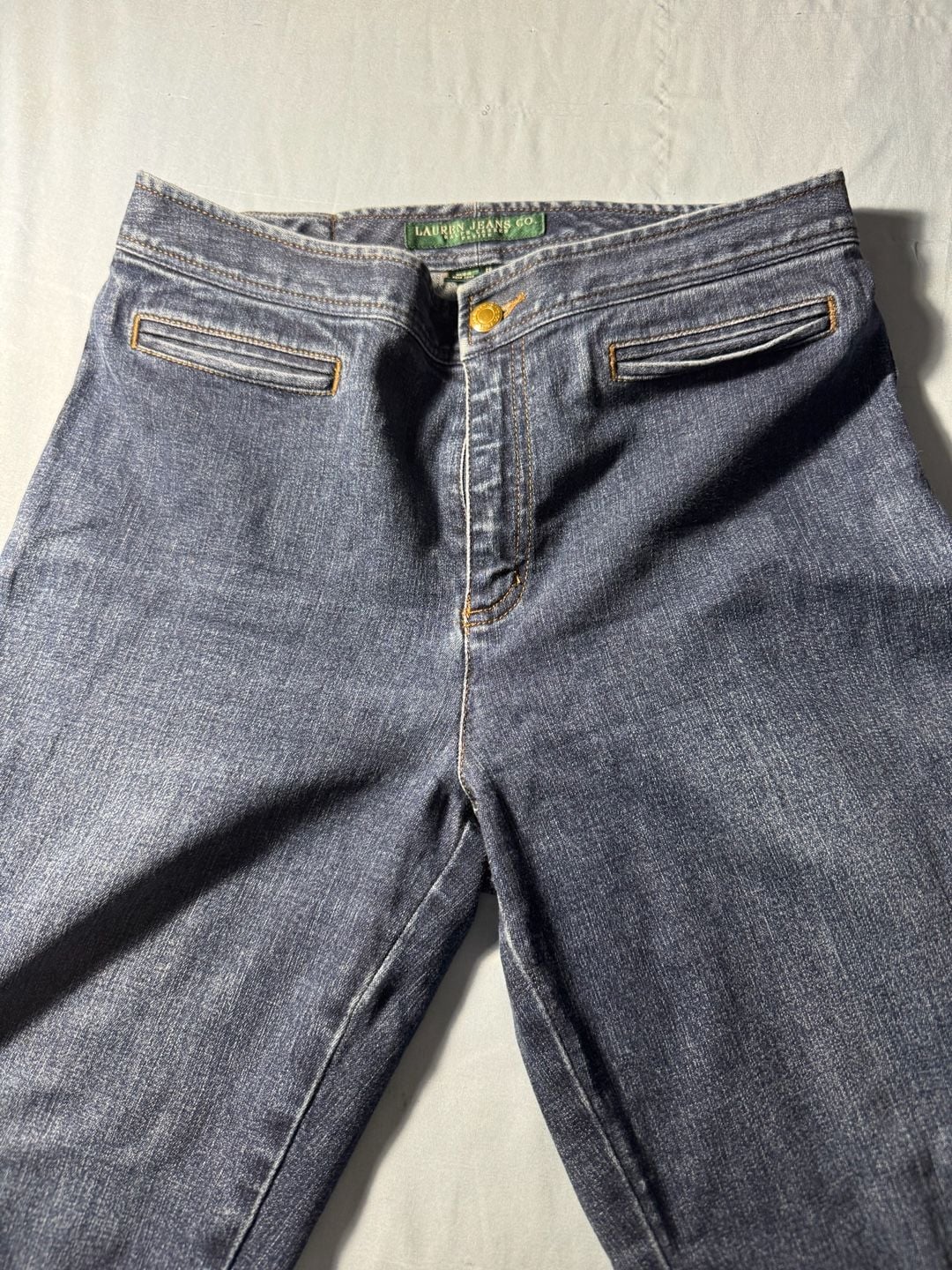 Lauren Ralph Lauren Jeans Blue Denim Dark Wash Size 6P 3