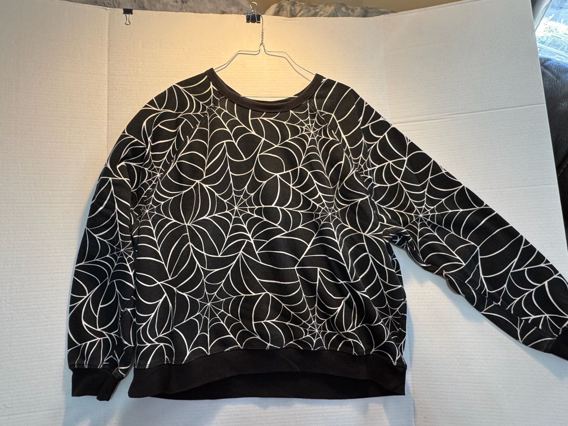 Grayson Threads Spider Web Sweatshirt Size XXL Black 2