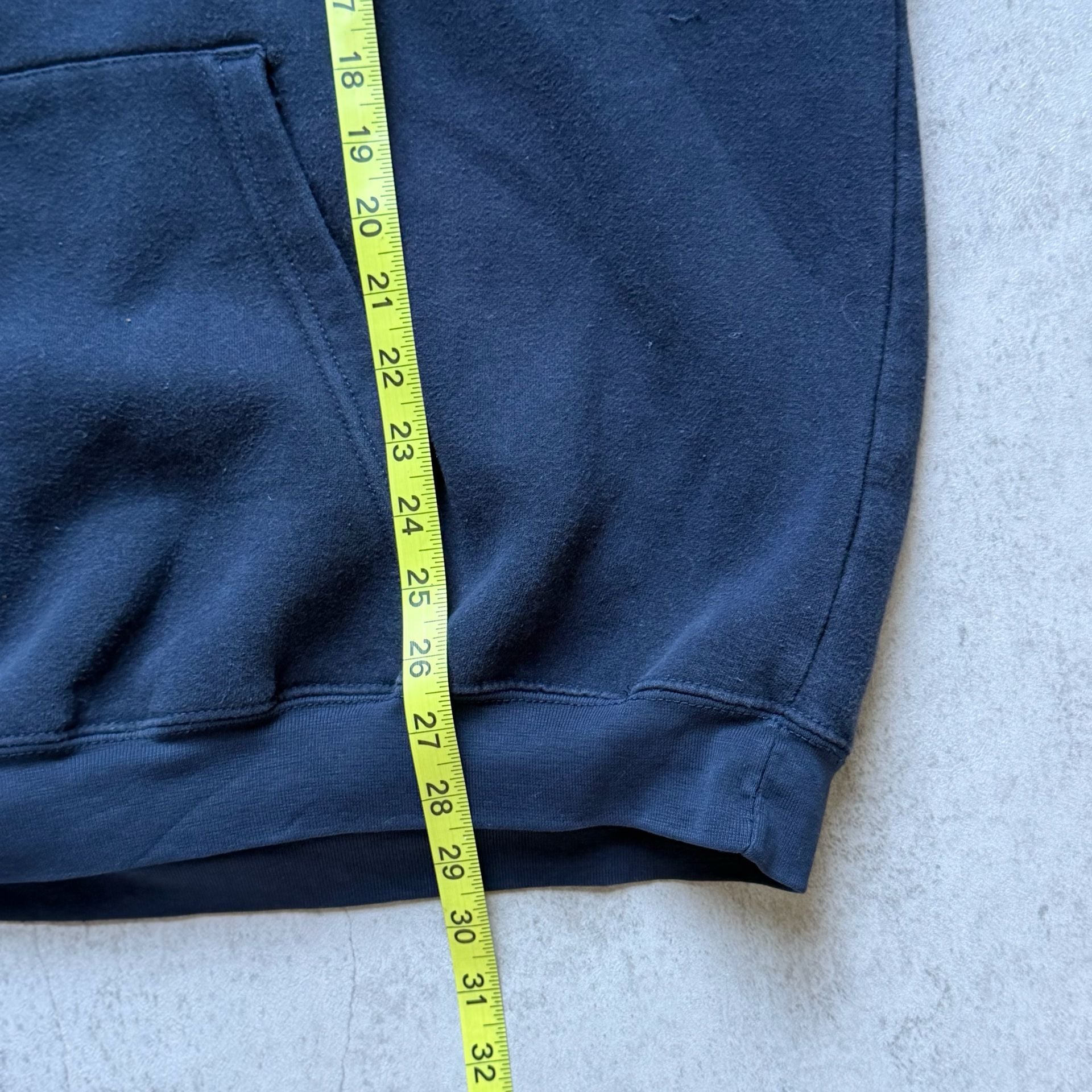 Varsity Athletic Michigan Wolverines Hoodie Size 2XL Blue Embroidered 7