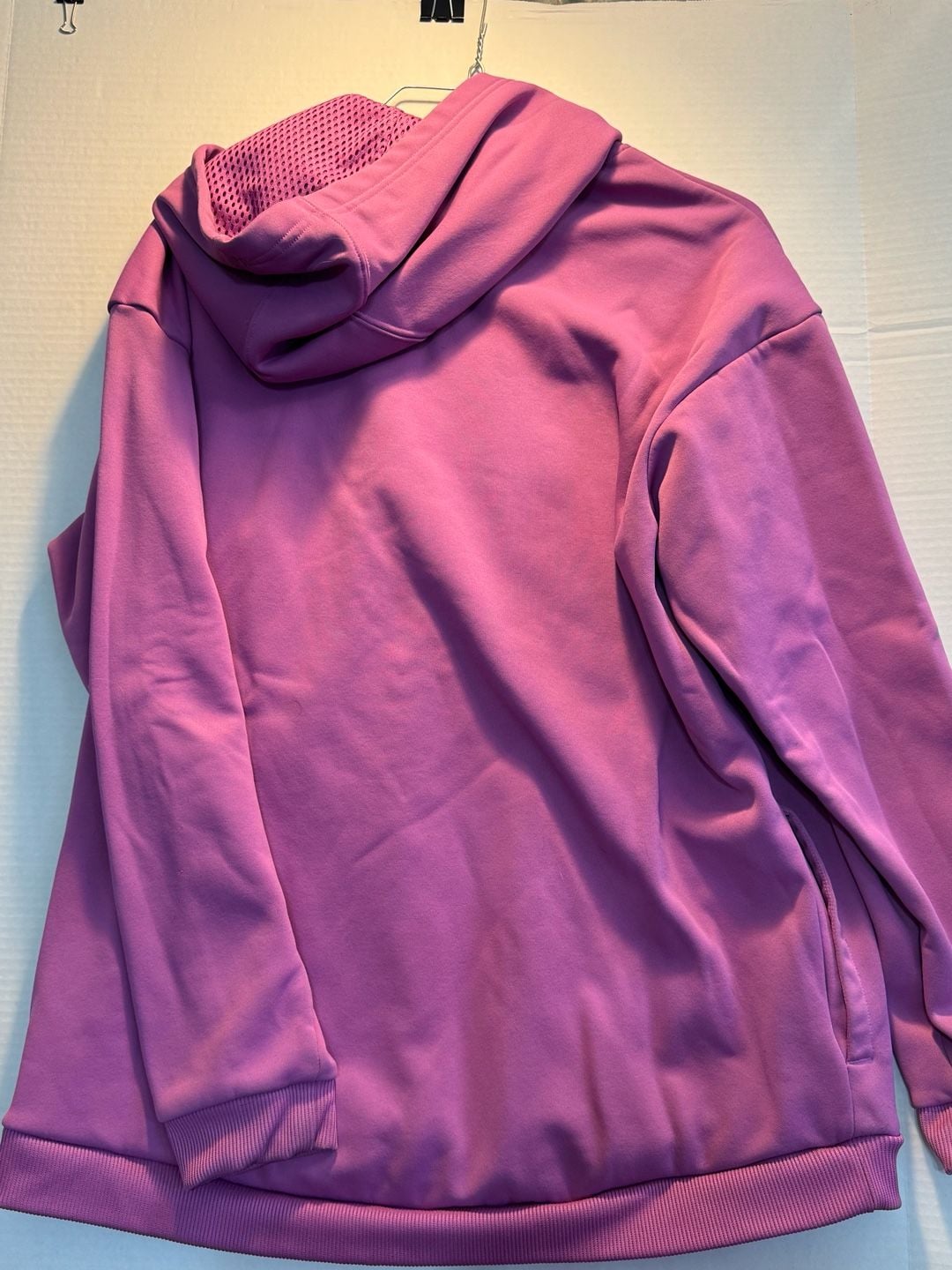 Adidas Gear Up Hoodie Size XL Purple Pullover Sweatshirt 5