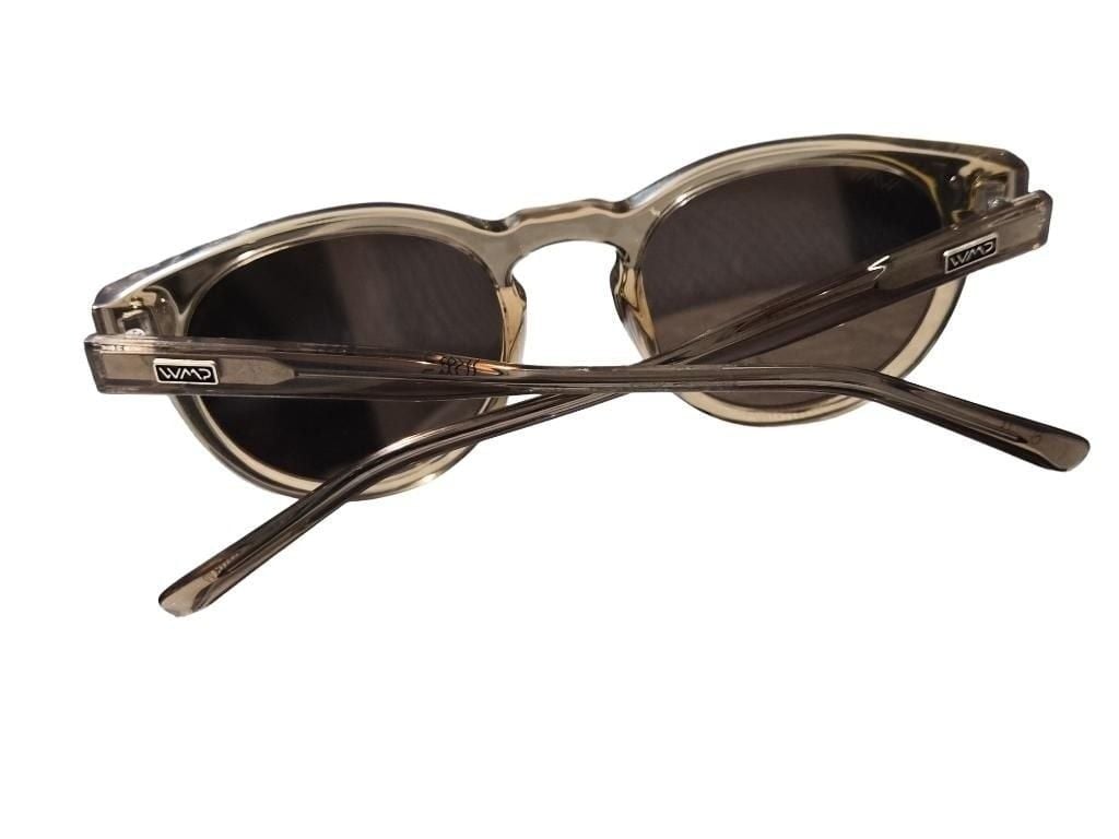 WMP Eyewear Tate Sunglasses Light Crystal Brown Brown Polarized 13
