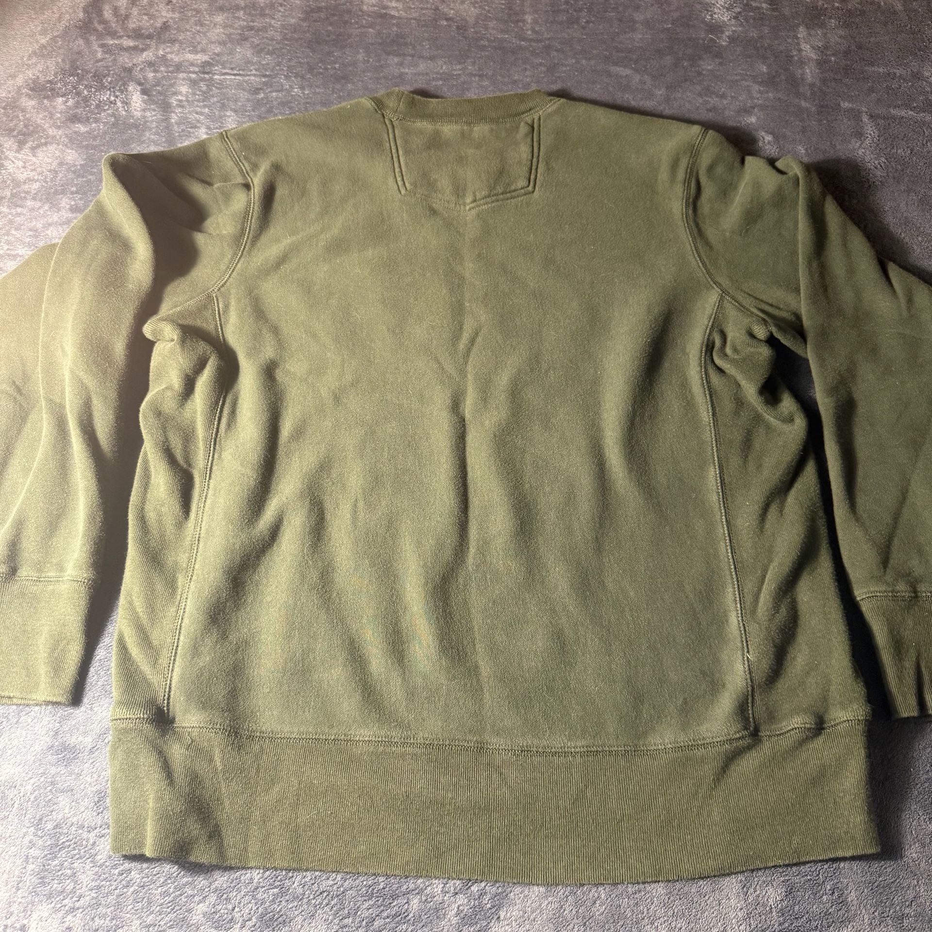 Eddie Bauer Sweatshirt Size XL Green Logo Seattle 1920 Pullover 6
