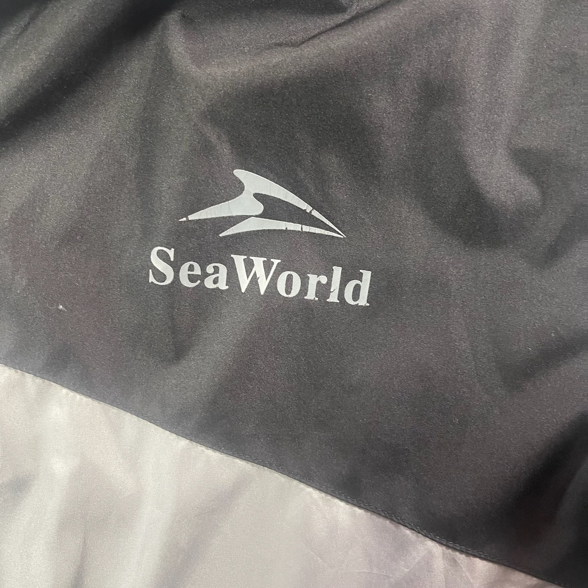 10,000 ft Above Sea Level SeaWorld Windbreaker Size L 6