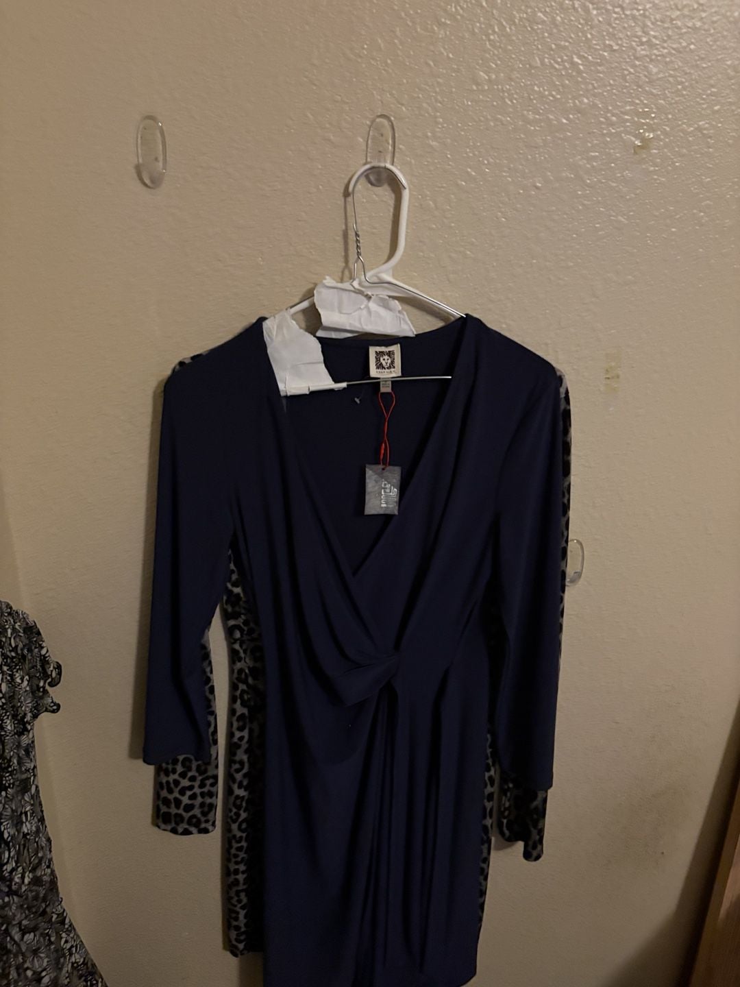 Anne Klein Dress Navy Blue 1