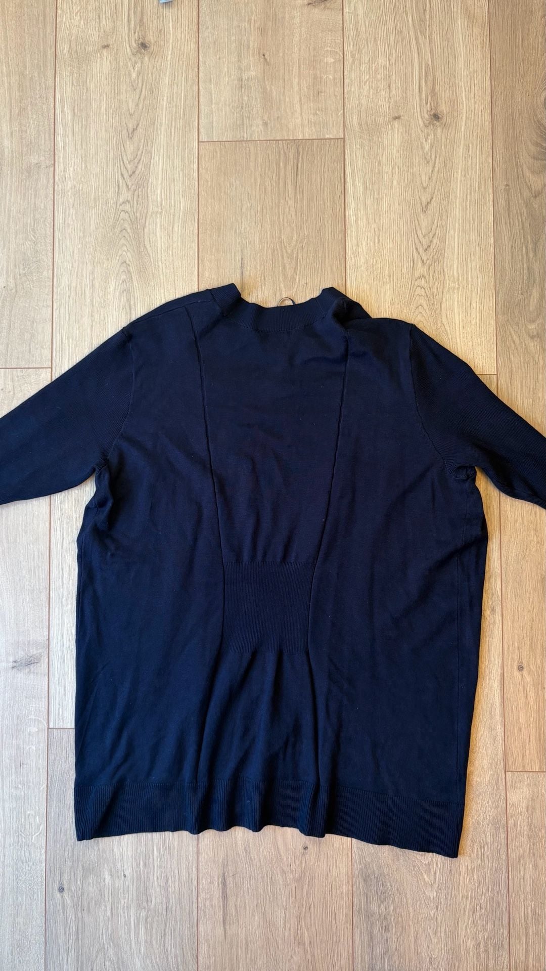 Grace The Perfect Fit Open Front Cardigan Size M Blue 6