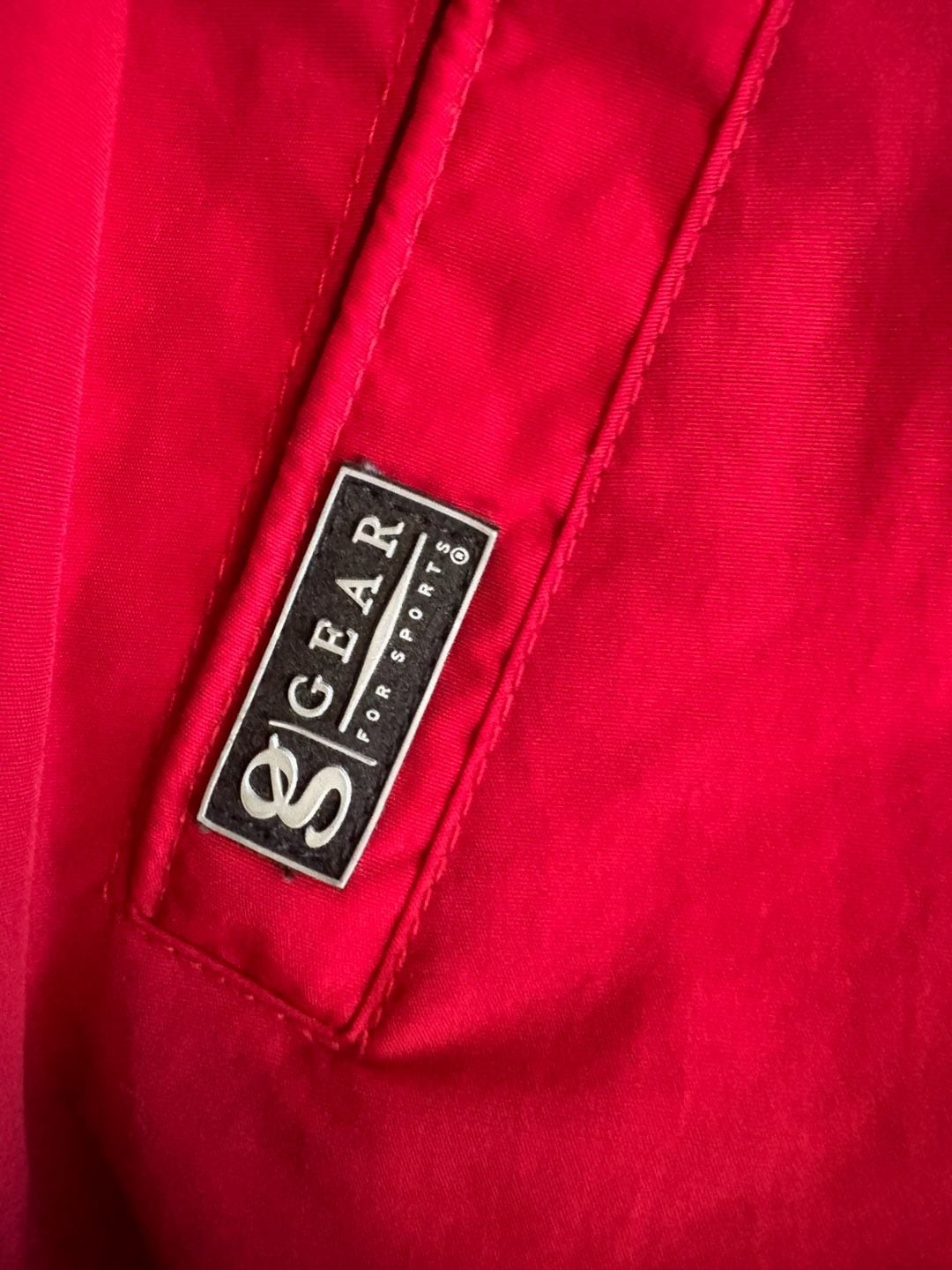 Gear For Sports Jacket Size S Red Vintage Full Zip Windbreaker 6
