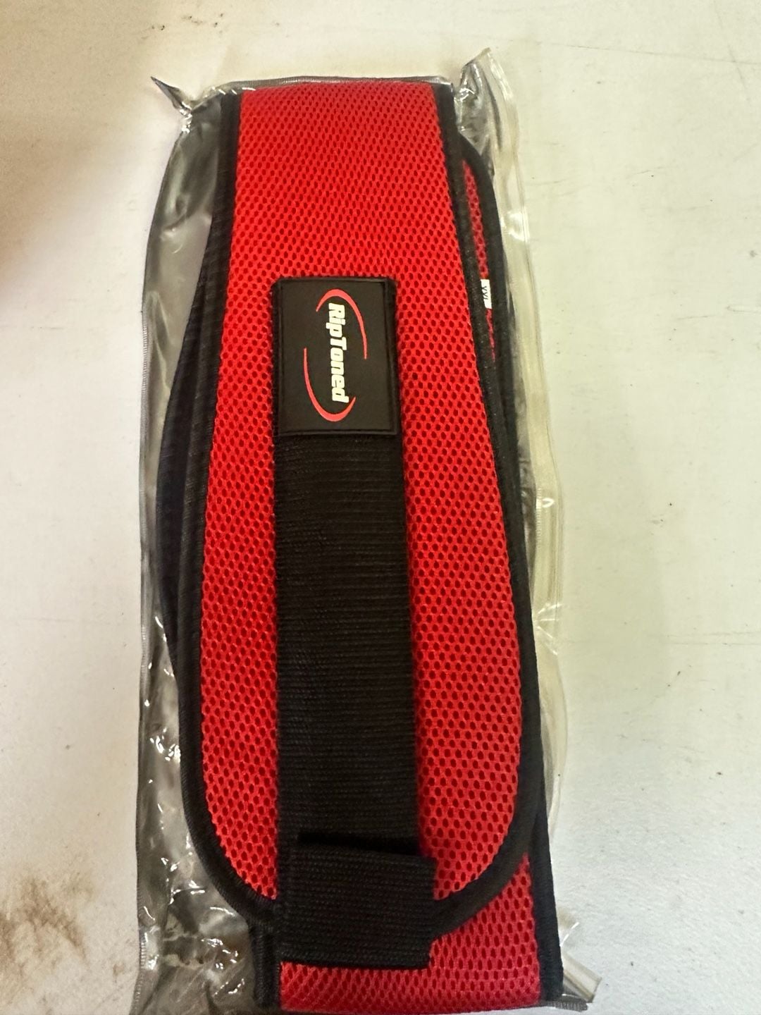 RipToned Weight Lifting Belt Red New 1