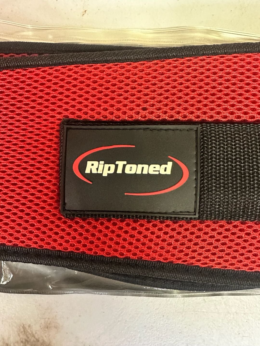RipToned Weight Lifting Belt Red New 2