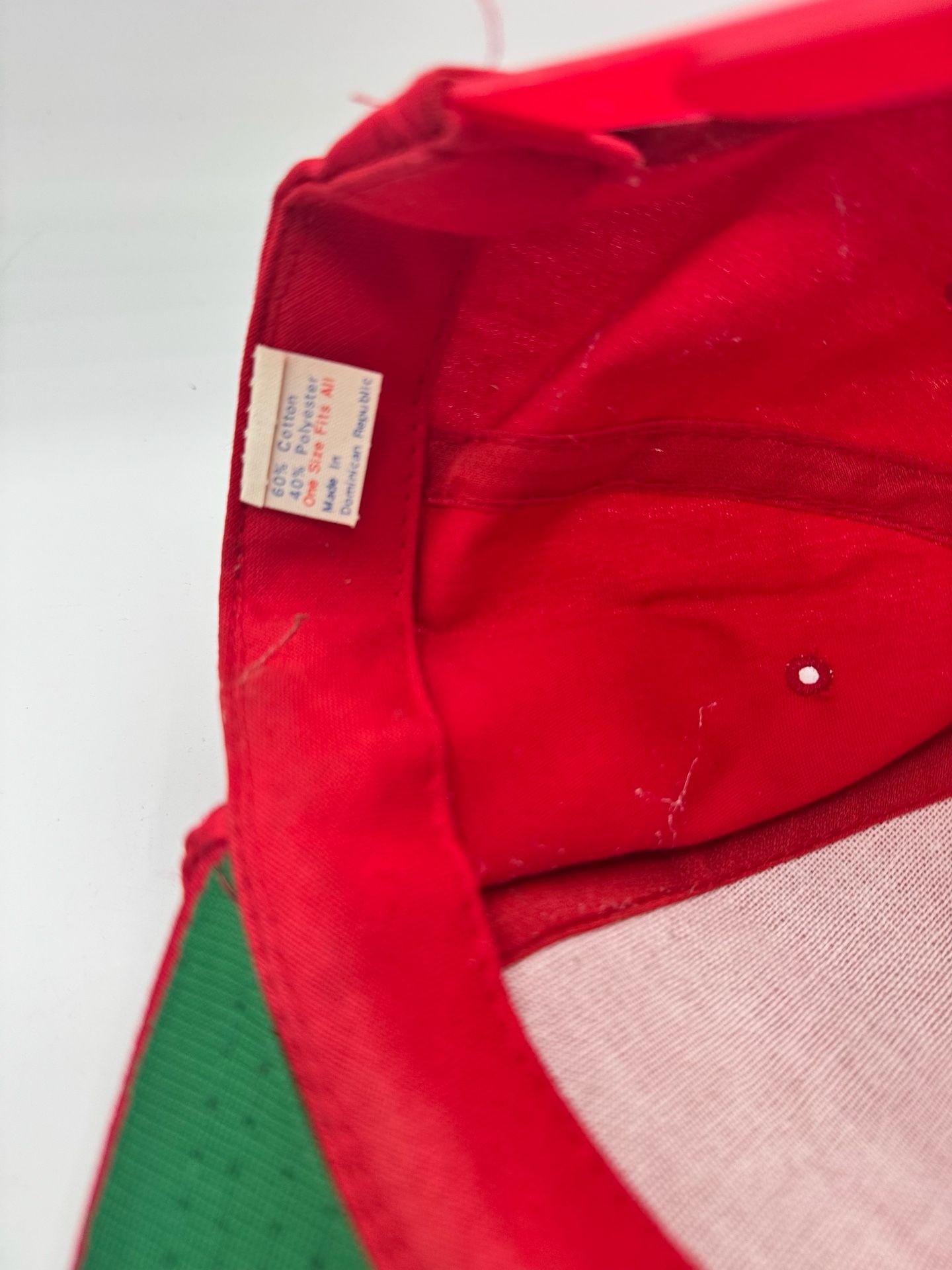 West Penn Supply Company Inc Vintage Red Rope Snapback Hat 6