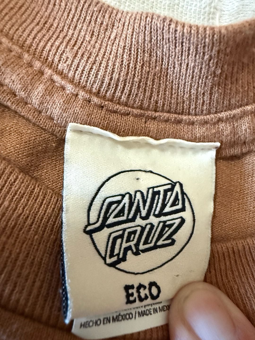 Santa Cruz T-Shirt Size XL Brown Logo Graphic Tee 4