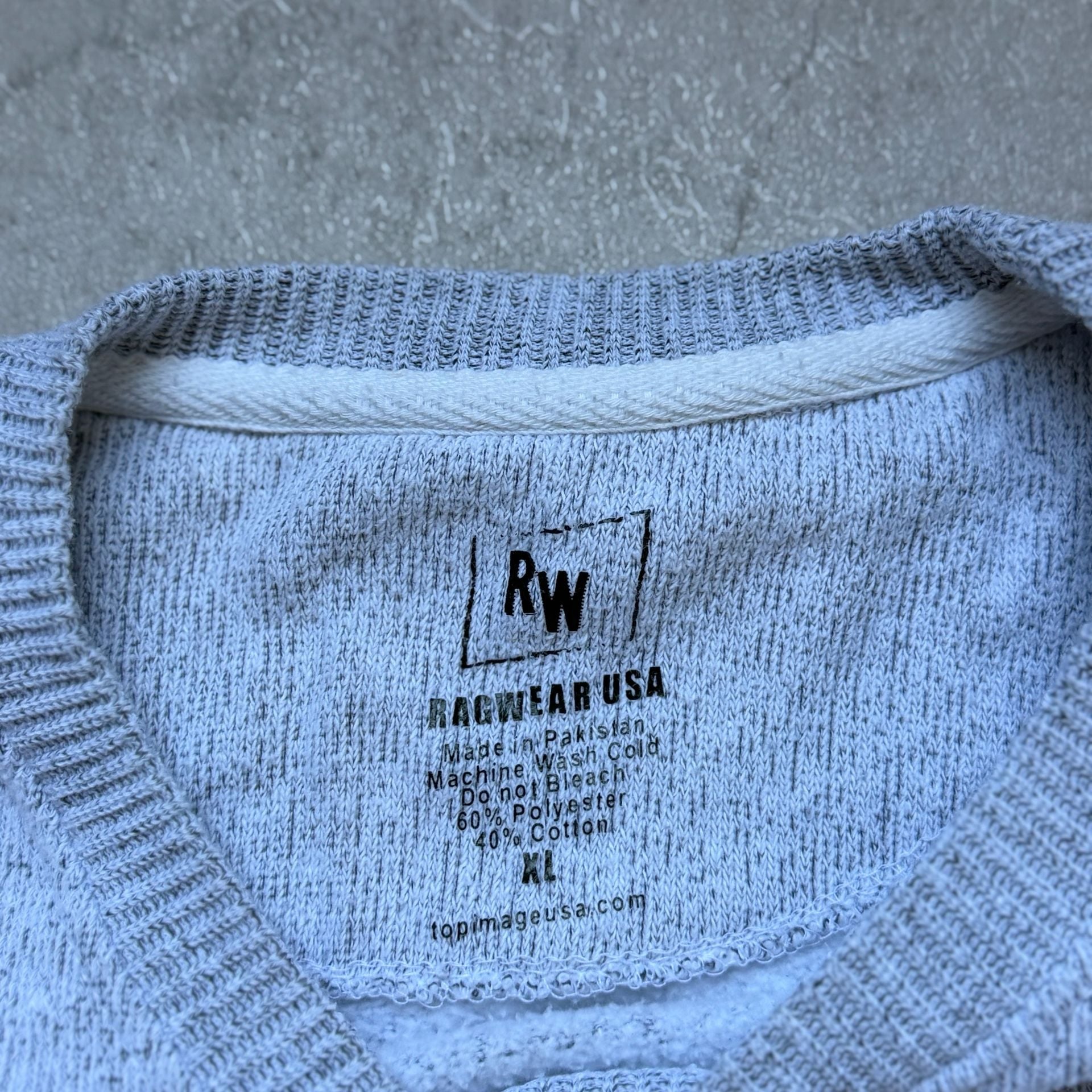 Ragwear USA Bonita Beach Florida Sweatshirt Size XL Grey Crewneck 5