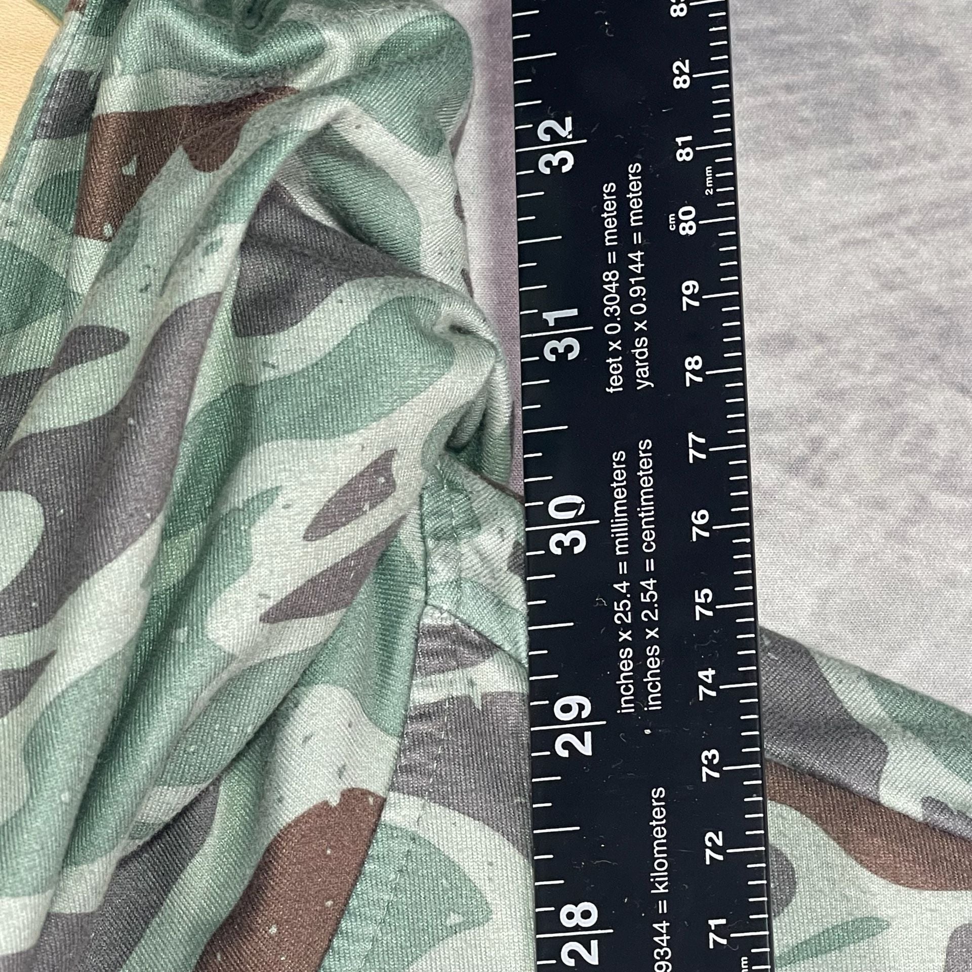 Burlebo Retro Duck Camo Performance Hoodie Size L Green Camouflage 5