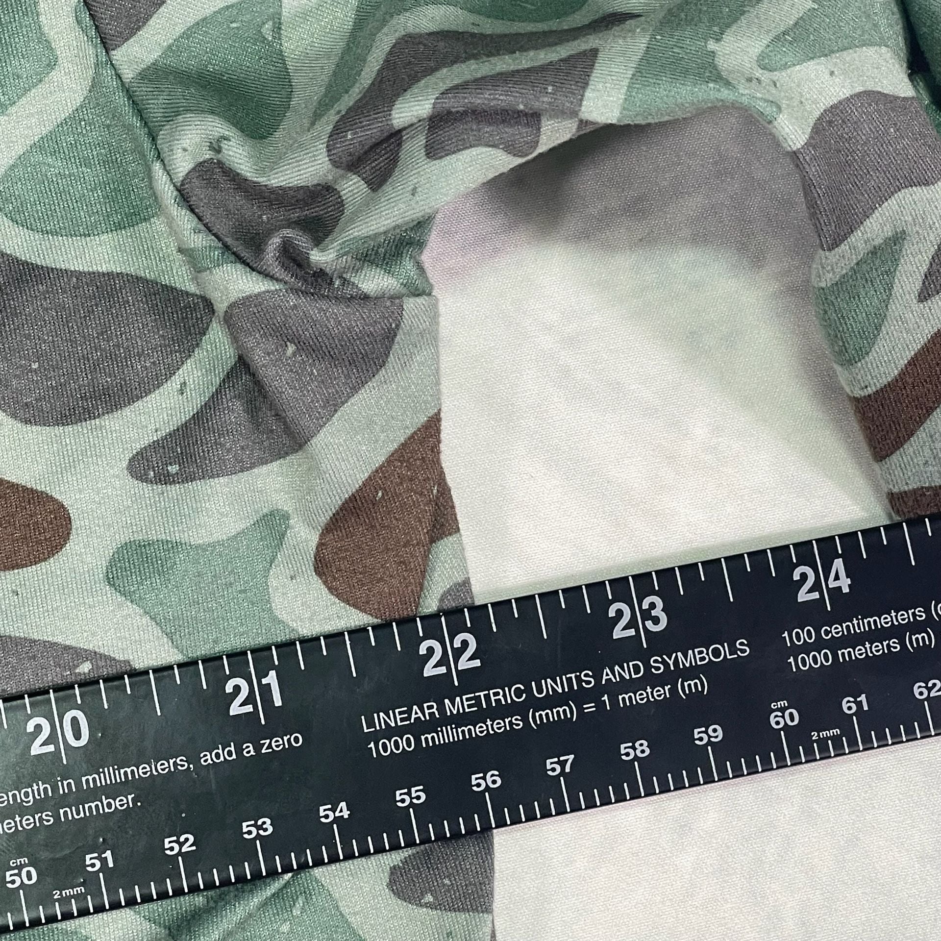 Burlebo Retro Duck Camo Performance Hoodie Size L Green Camouflage 6