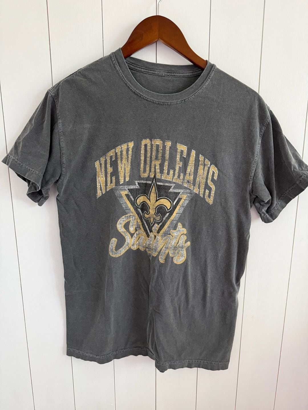 Fanatics Pro Line New Orleans Saints T-Shirt Size S Gray 2
