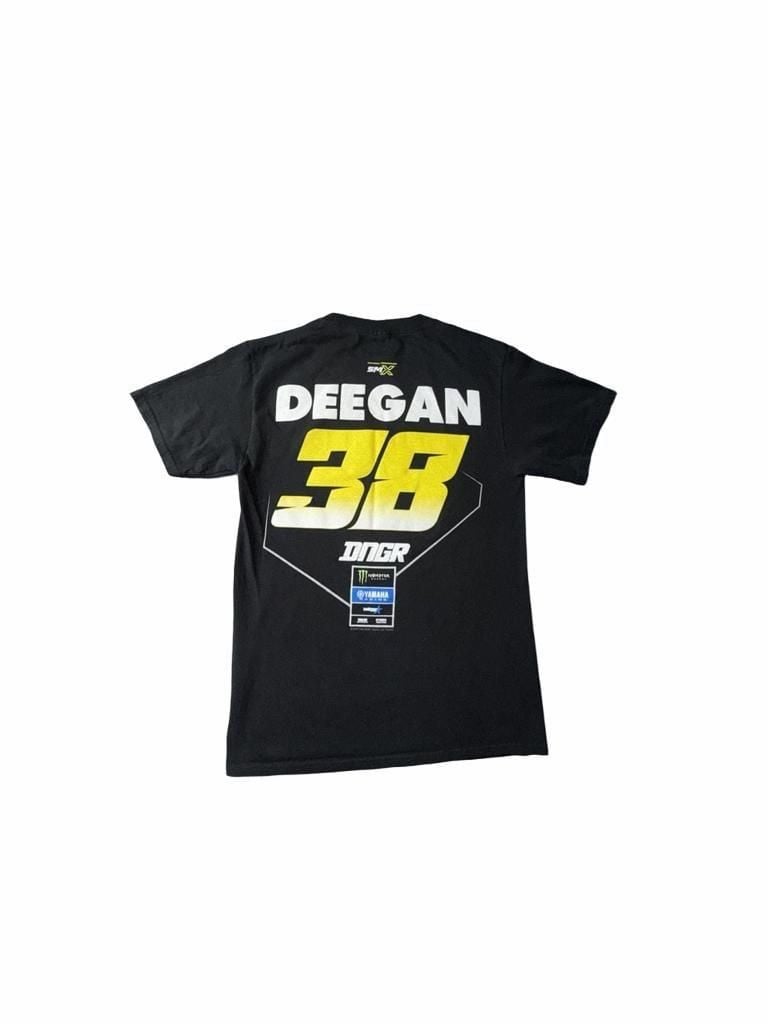 Port & Company Haiden Deegan 38 Motocross T-Shirt Size S Black Graphic 3