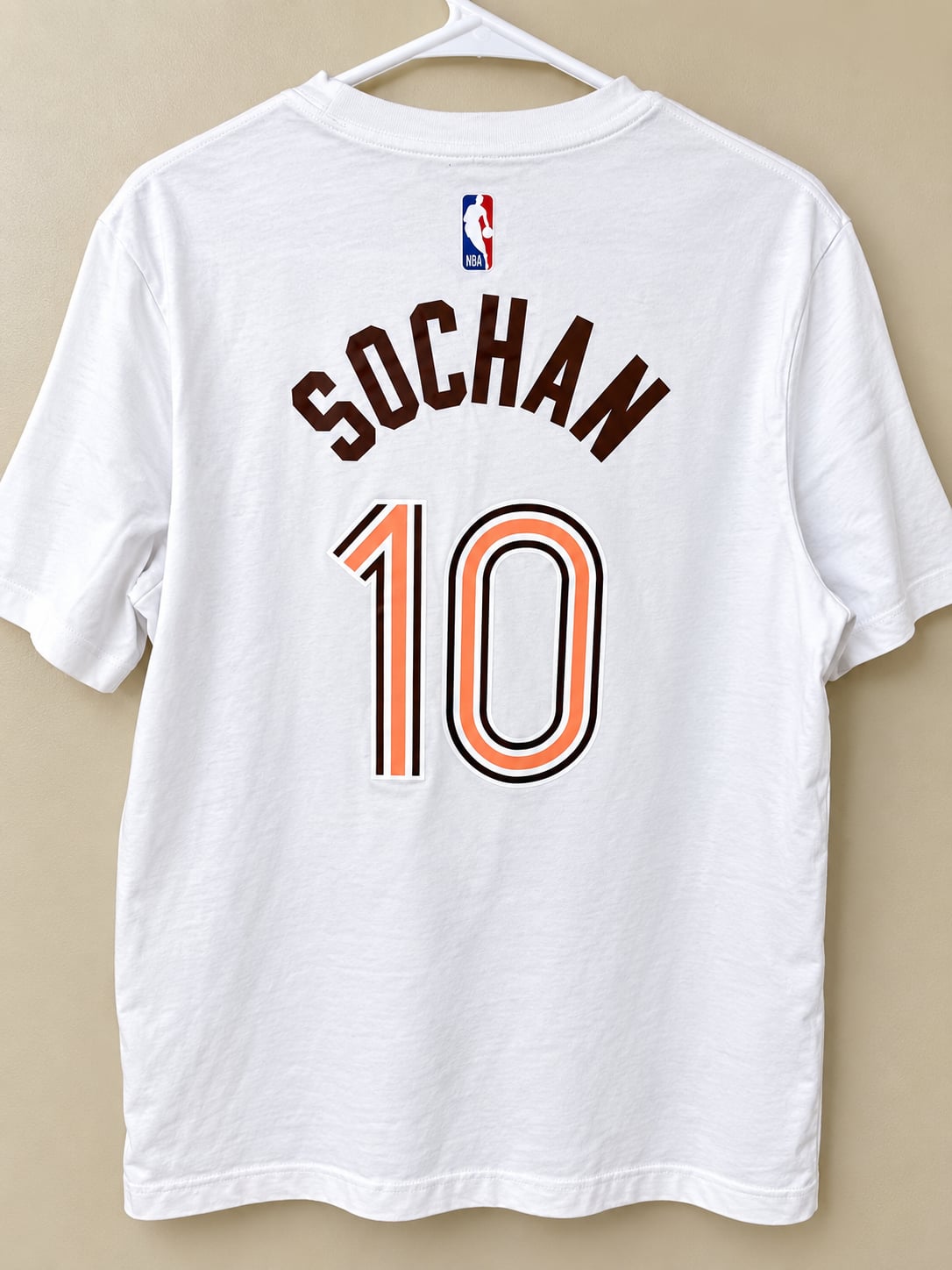 Nike San Antonio Spurs Jeremy Sochan #10 NBA White T-Shirt Men’s 3