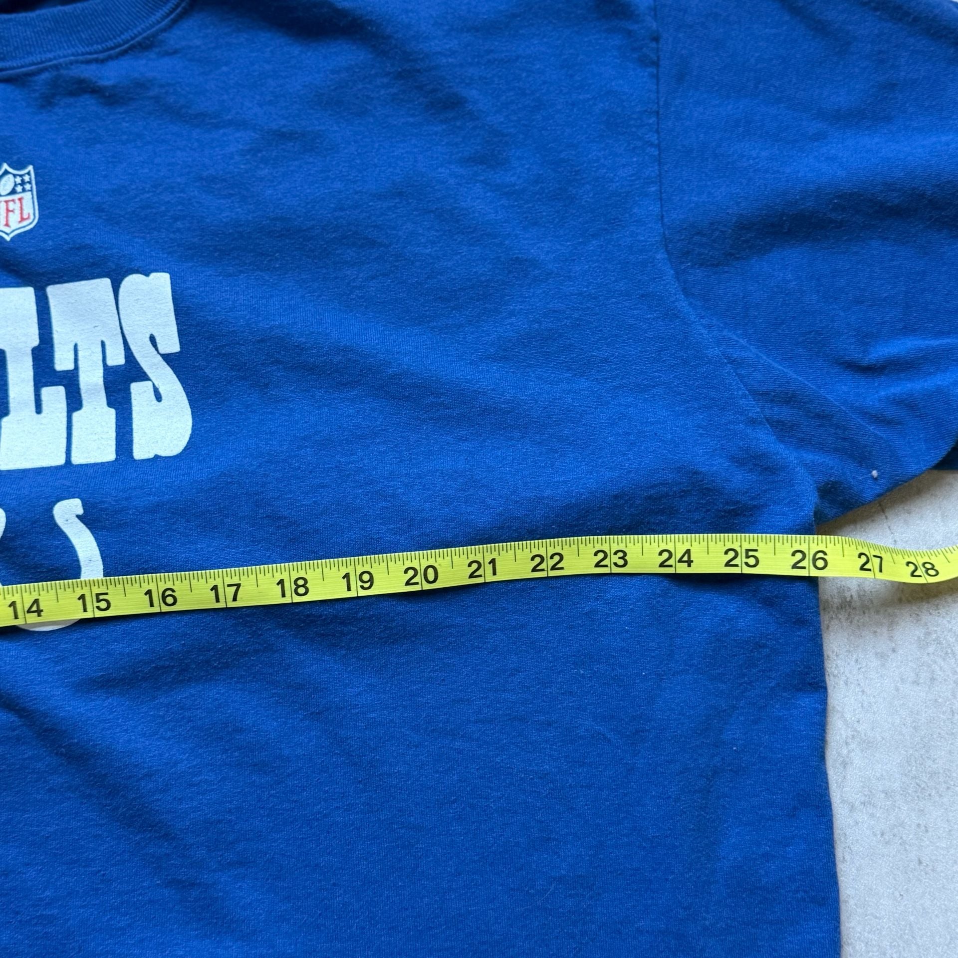 Reebok NFL Indianapolis Colts T-Shirt Size XL Blue Graphic Tee 6