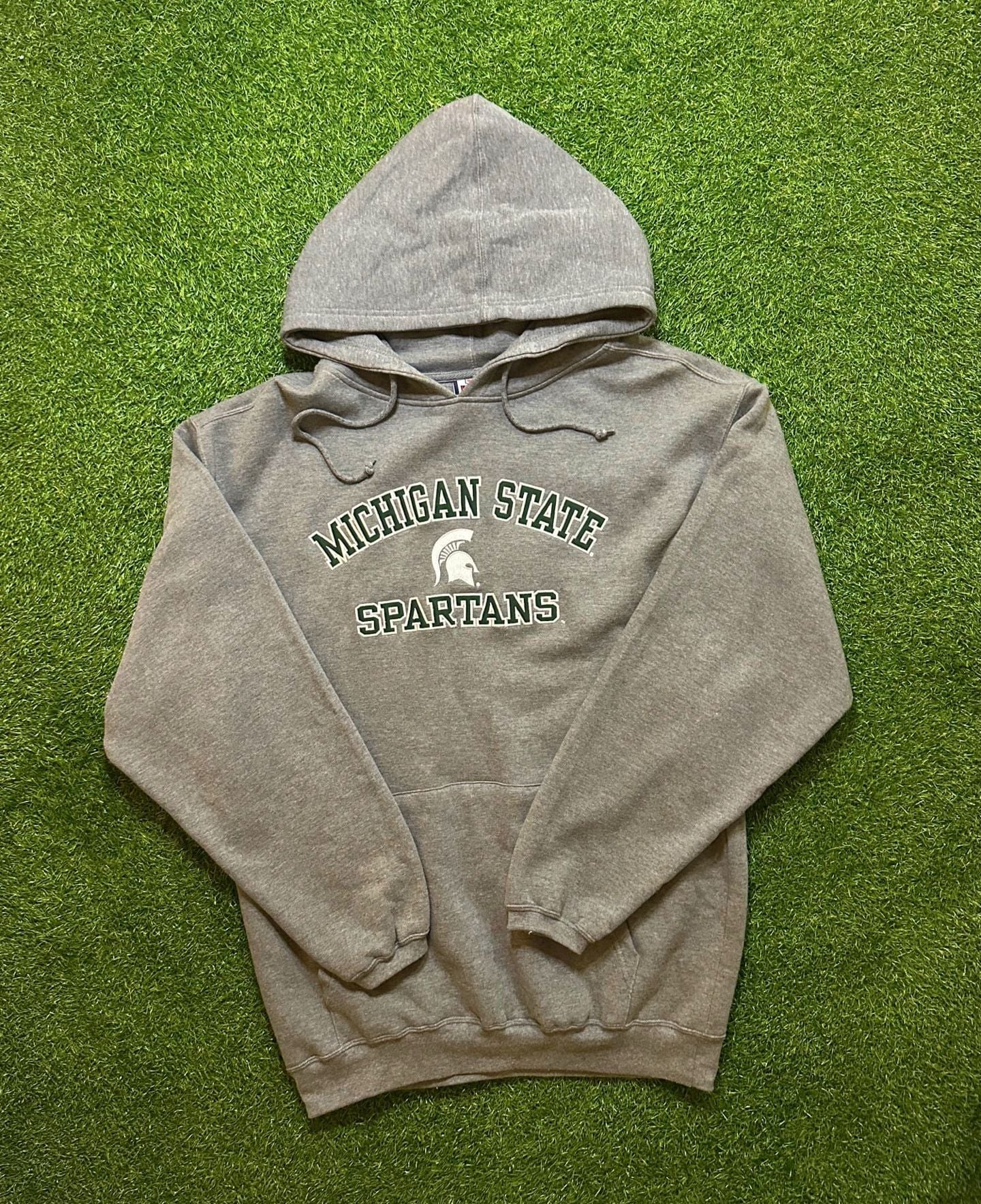 Y2K 2000s Varsity Athletic by Cadre Michigan State Spartans Hoodie. 2