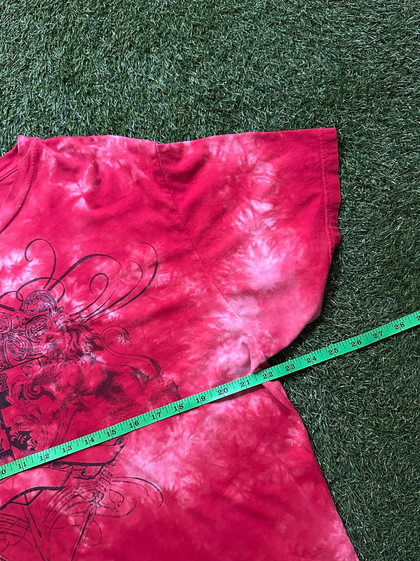 Apt. 9 Y2K 2000s Tie-Dye Sword Graphic T-Shirt. 6