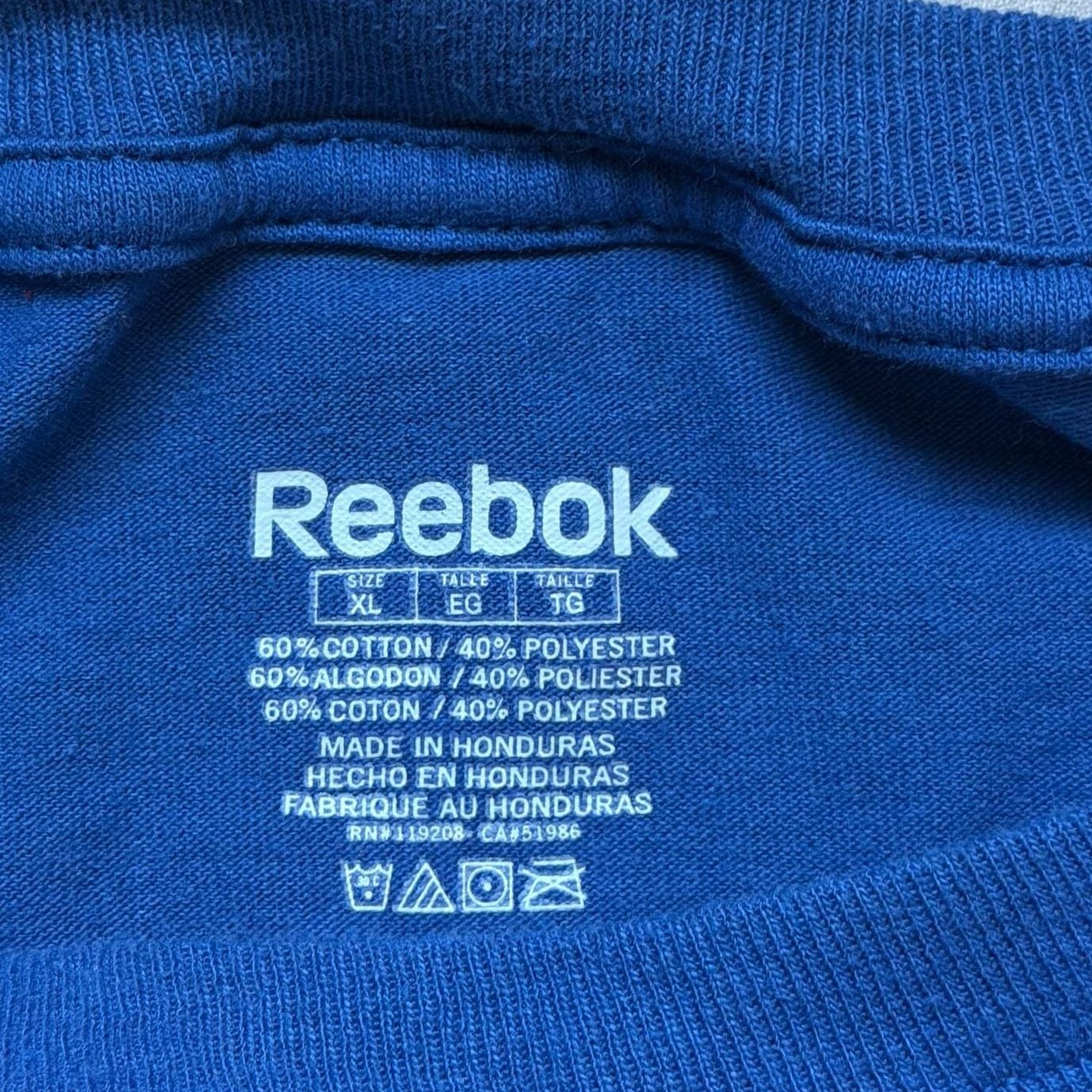 Reebok NFL Indianapolis Colts T-Shirt Size XL Blue Graphic Tee 5