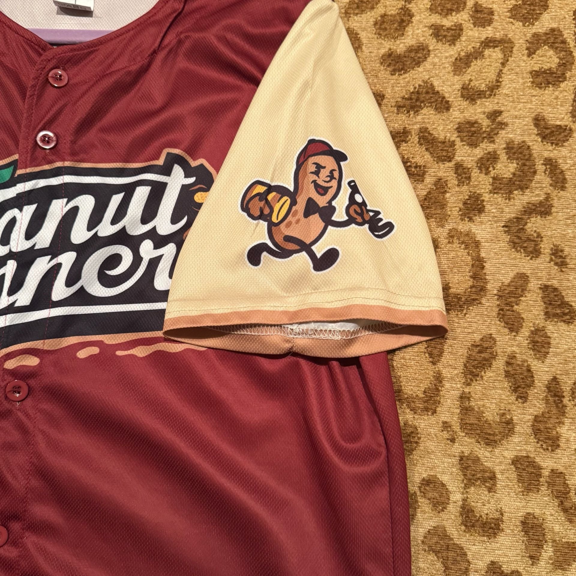 Alabama Peanut Runners Jersey 2025 Stadium Giveaway #25 L Montgomery Biscuits 8