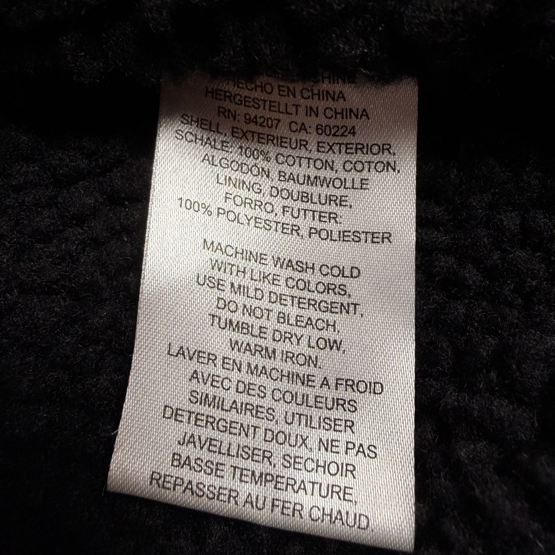 Caterpillar Sherpa Lined Jacket Size M Brown Cotton Workwear 7
